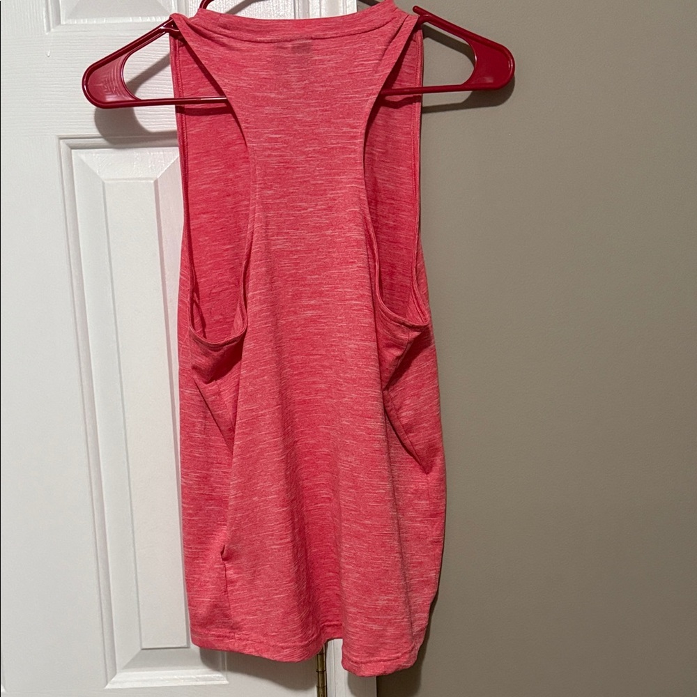 Adidas Coral Sleeveless Tank Top with a Razorback [Small] - Picture 4 of 7